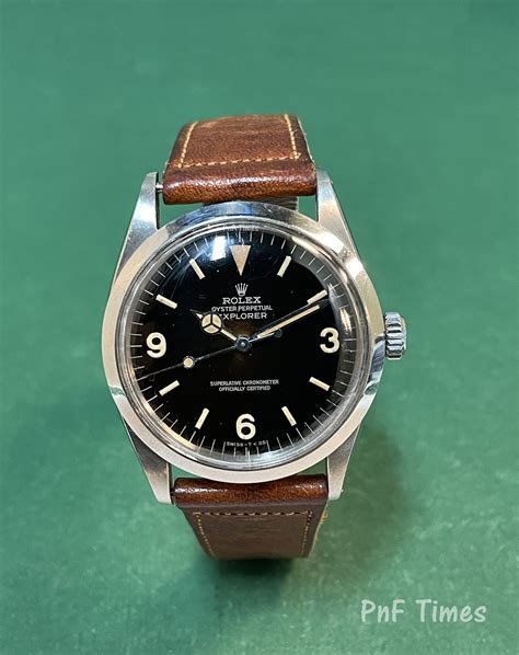 rolex explorer leather band|rolex leather straps with buckle.